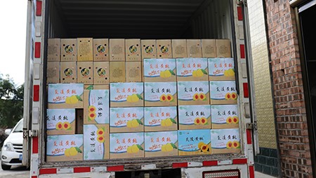 助銷黃桃社會扶貧，關(guān)愛員工送高溫福利